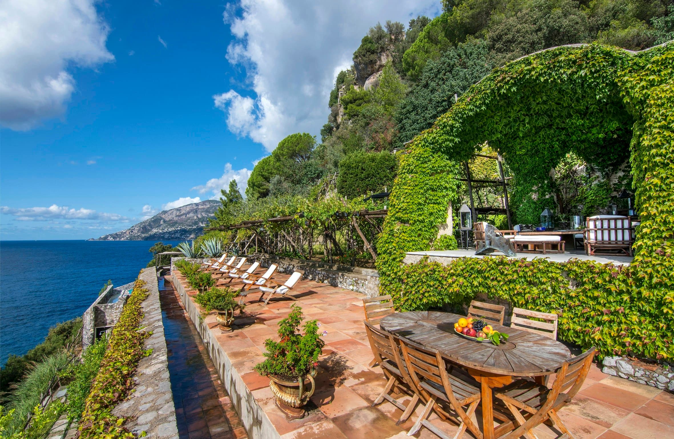 Lemons & Sunlight terrace with Mediterranean views, Salerno, Amalfi Coast, Italy