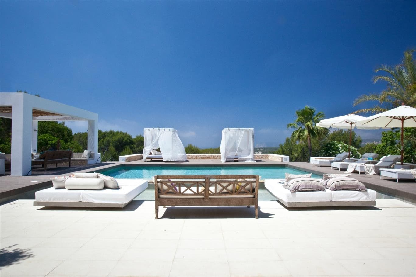 Cicadas Sway infinity pool terrace, Sant Josep de sa Talaia, Balearic Islands, Spain